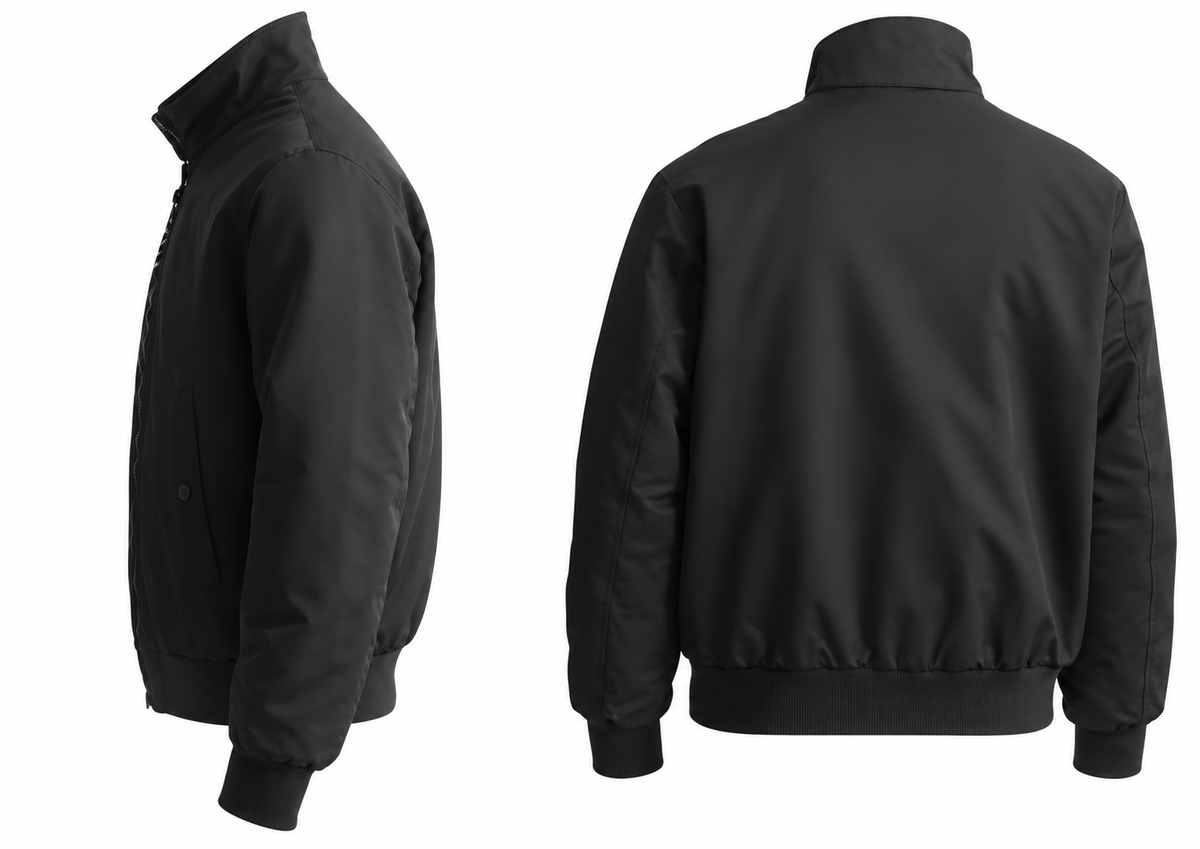 Marc O'Polo Herren Übergangsjacke mit Reißverschluss sportlich