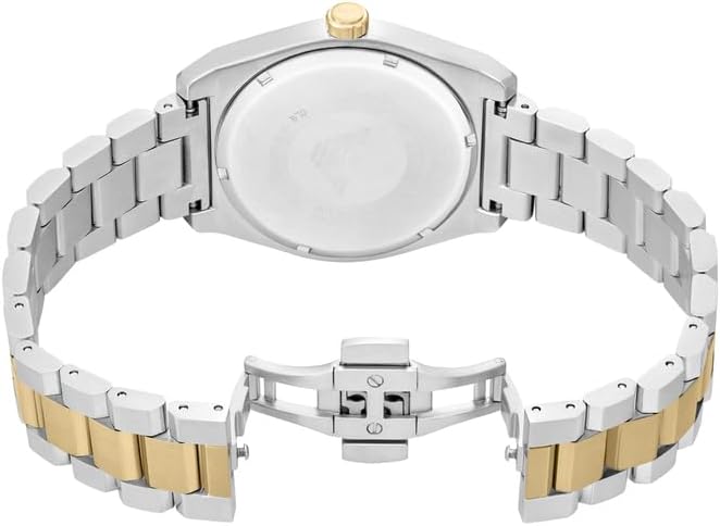 Emporio Armani Herrenuhr 3-Zeiger-Werk Edelstahl zweifarbig