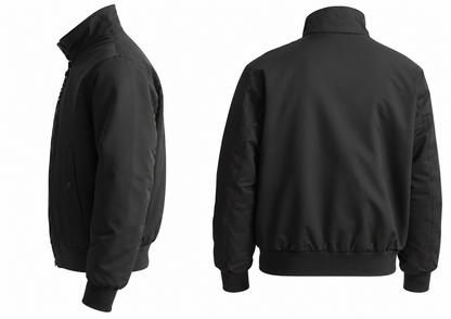 Marc O'Polo Herren Übergangsjacke mit Reißverschluss sportlich