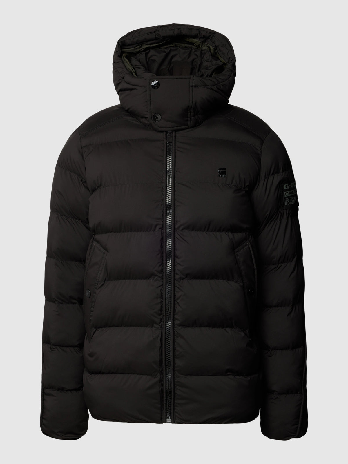 G-Star RAW Steppjacke mit Label-Details Modell 'Whistler' in black